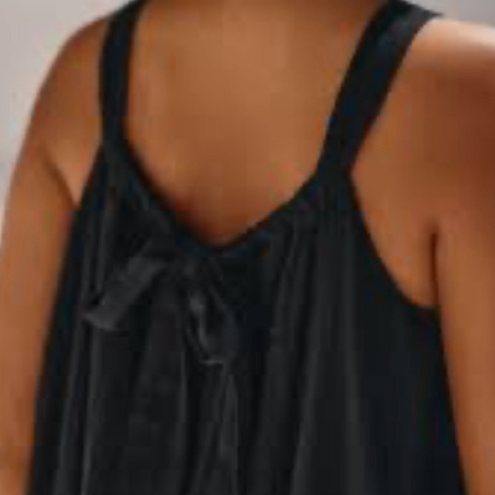 Tiered Gauze Bubble-Hem Mini Dress NWT - Picture 2 of 9